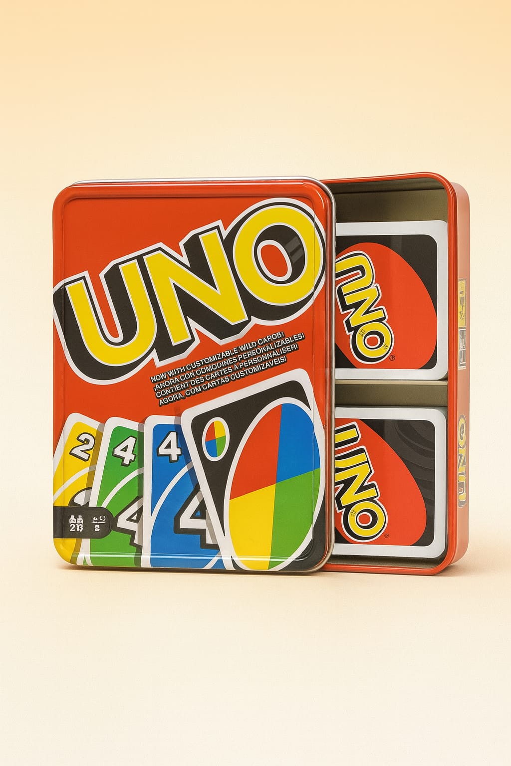 UNO Premium – Jeu de Cartes Original en Boîte Rigide
