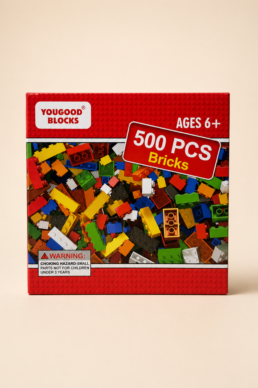 Mini Building Blocks 500 Pièces – Blocs de Construction Créatifs pour Enfants 6+