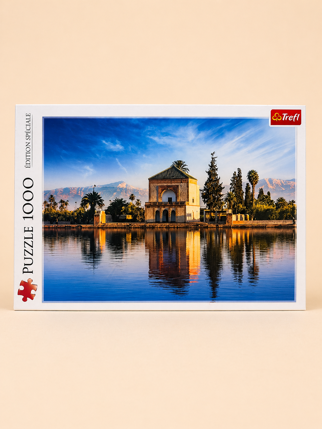 Puzzle Trefl Original 1000 Pièces – Paysage Marocain Marrakech Menara Édition Spéciale