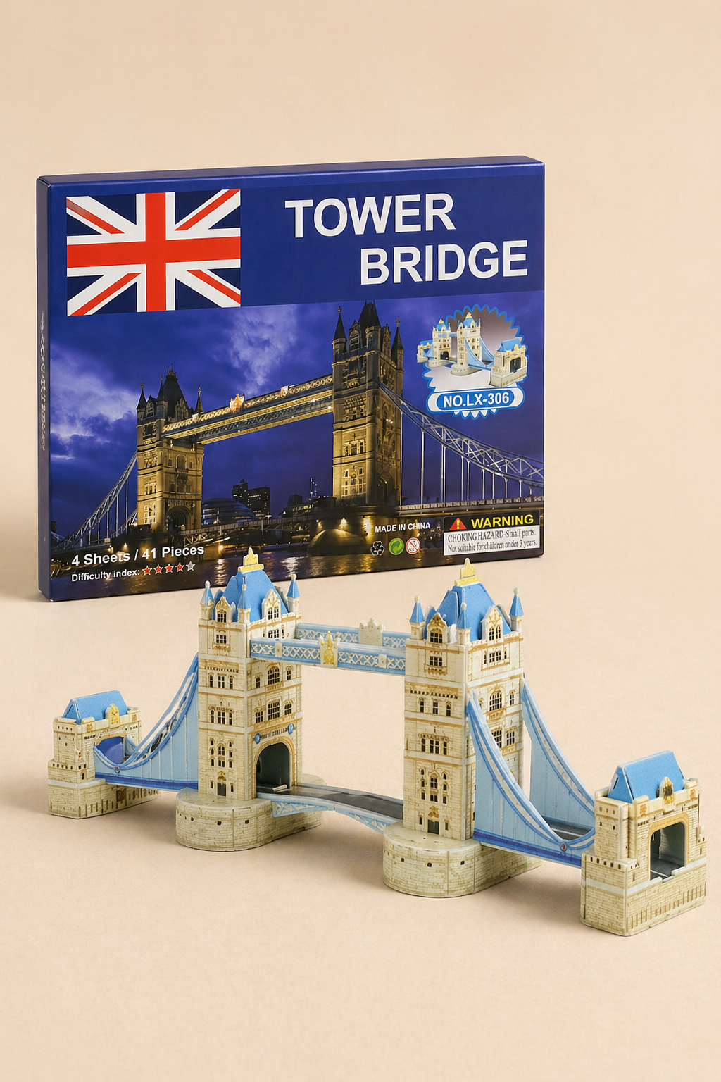 Puzzle 3D Tower Bridge – Maquette Monument de Londres à Construire