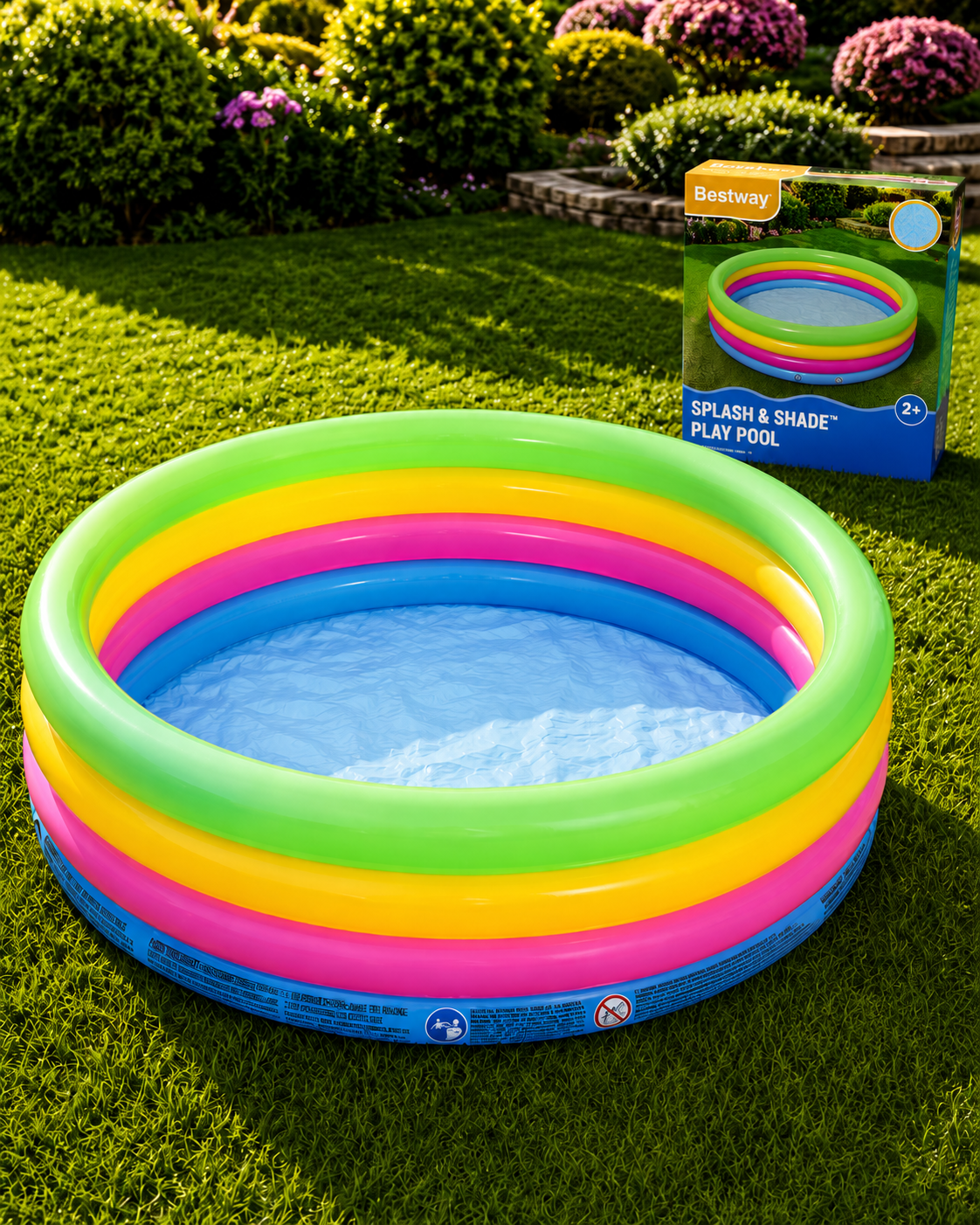 Piscine Gonflable Bestway Haute Qualité 1,57 m × 46 cm – Piscine Enfant Colorée