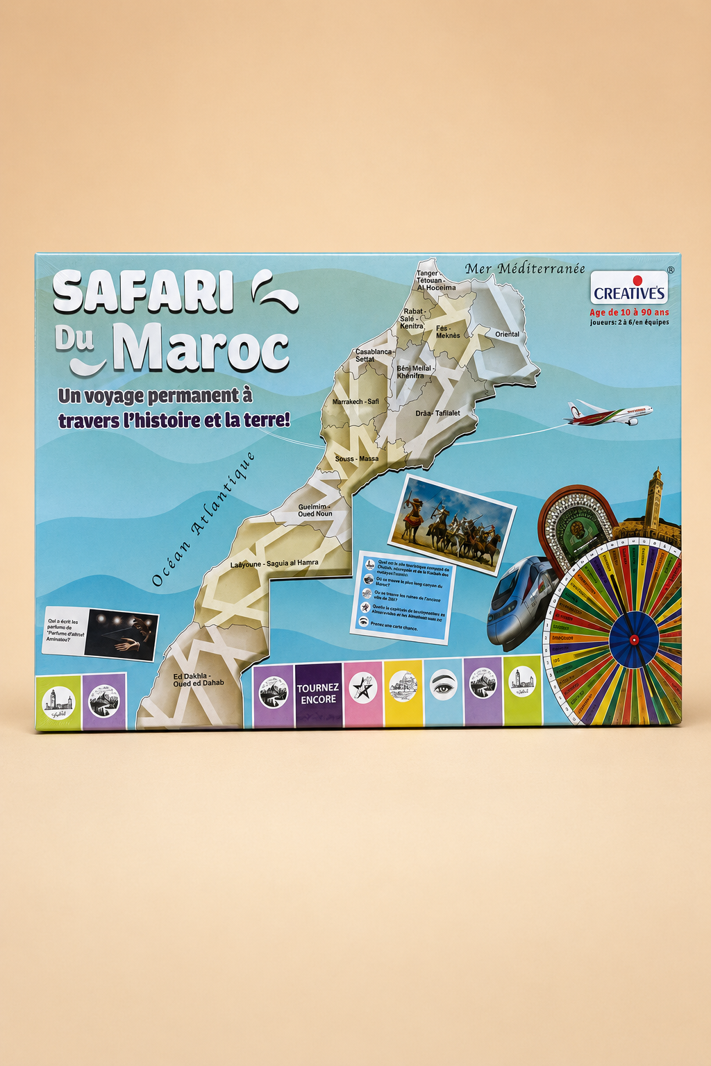 Safari du Maroc – Jeu de Société Éducatif sur le Maroc