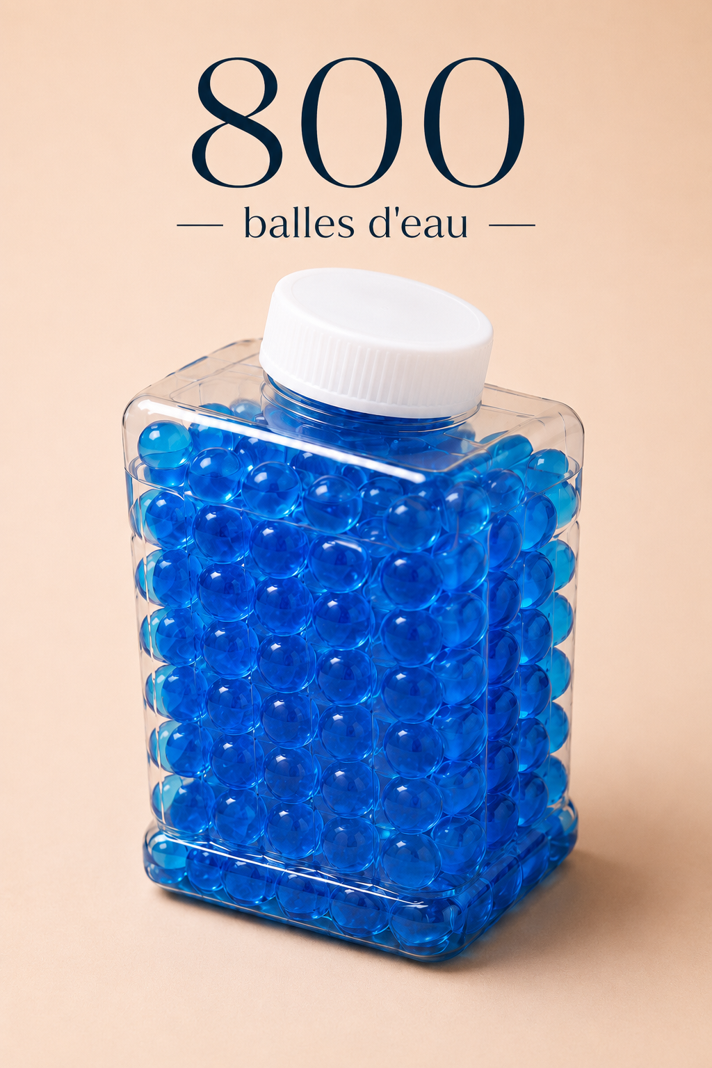 Pack Blaster d’Action Enfant 2-en-1 – Pack 800 Balles d’Eau + 8 Fléchettes