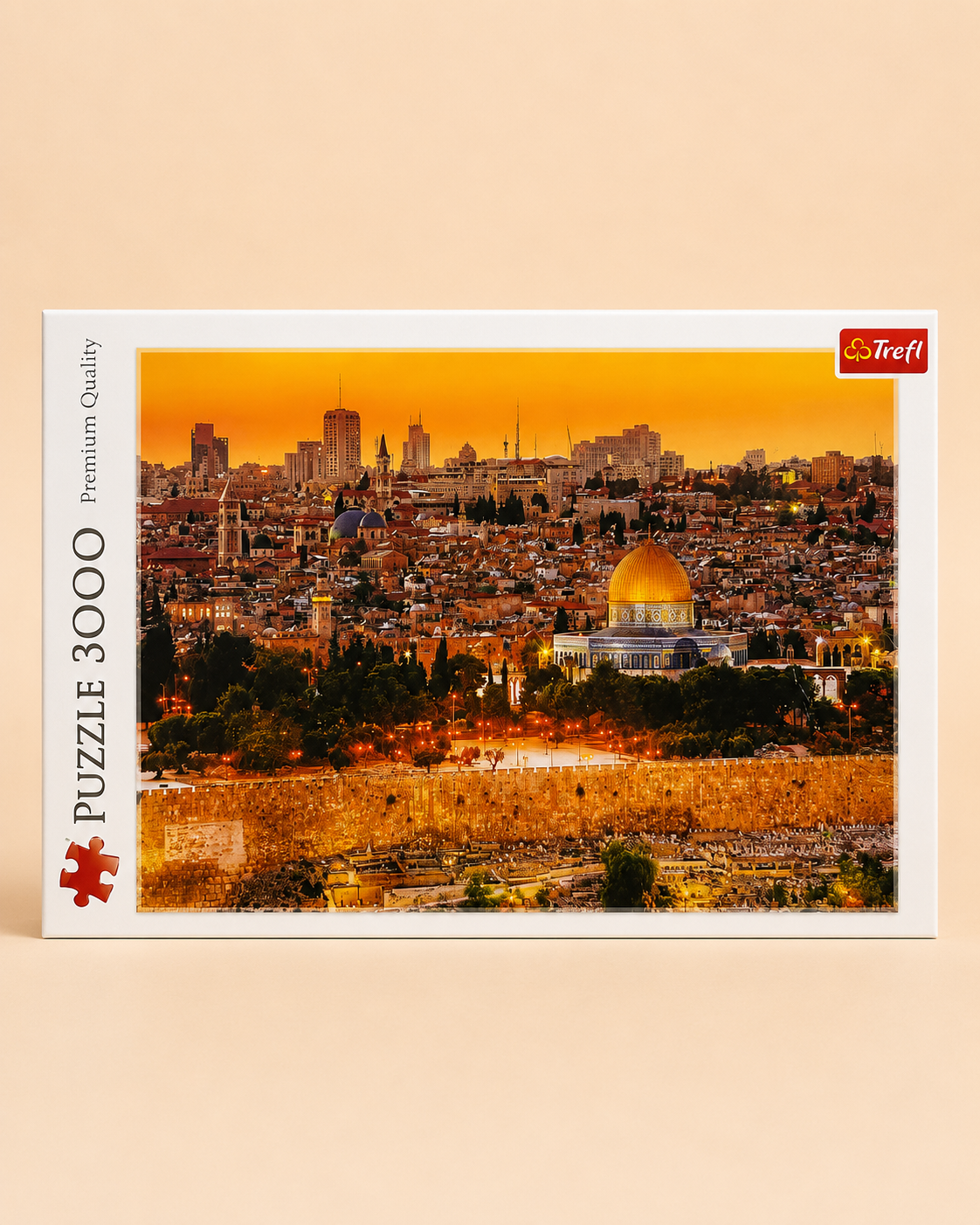 Puzzle Trefl Original 3000 Pièces – Paysage Jérusalem au Coucher du Soleil