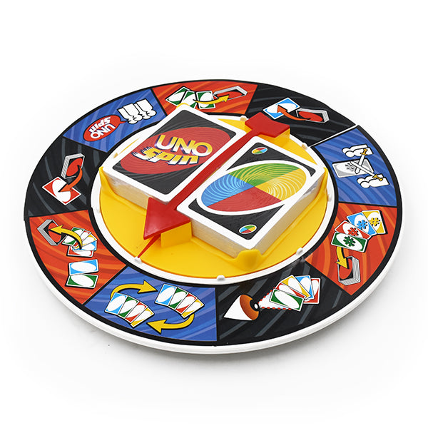 UNO Spin – Jeu de Cartes Révolutionnaire avec Roue Tournante