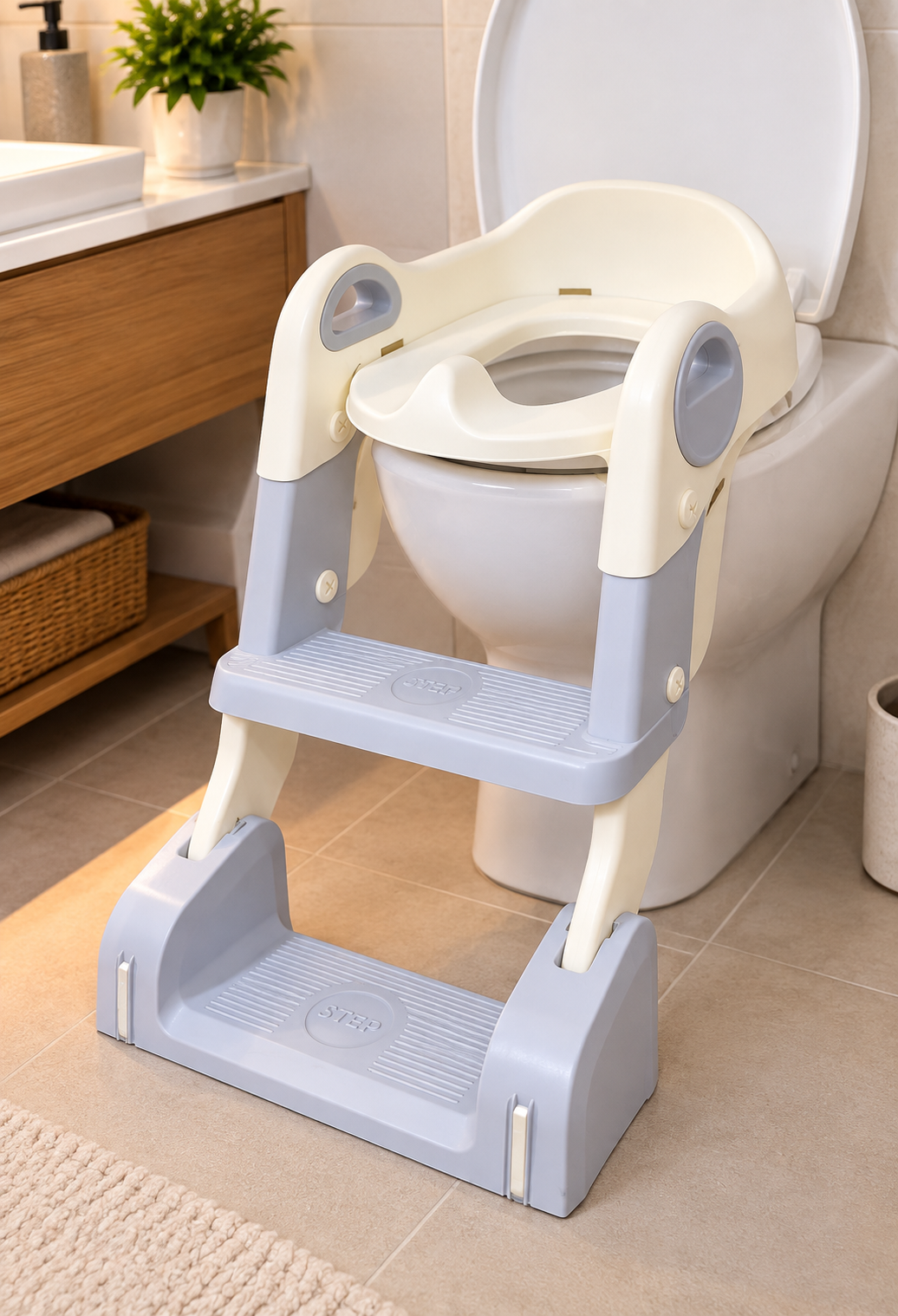 Pot Bébé + Siège de Toilette avec Marchepied 2 en 1 – Le Prix d'un Seul Produit