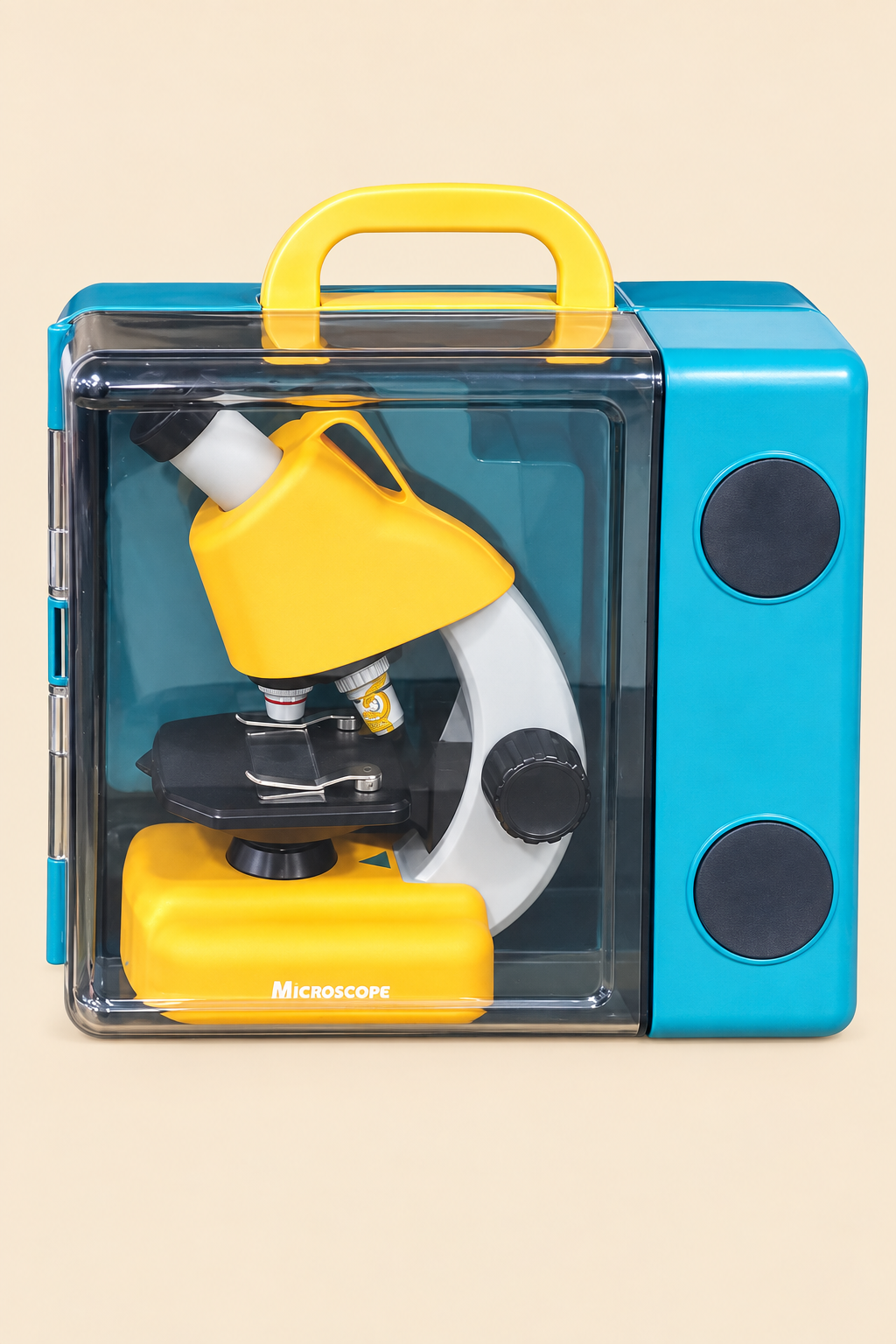 Microscope Éducatif MicroScience avec Mallette et Accessoires de Laboratoire - STEM Edition