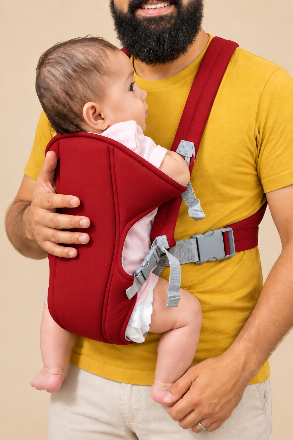 Porte-Bébé Ergonomique Ajustable – Dos ou Face à Soi