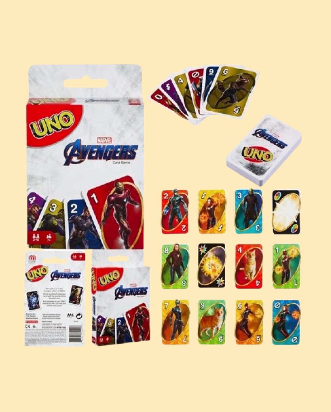 UNO AVENGERS Edition – Édition Spéciale Inspirée du Célèbre Film