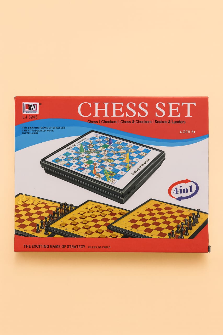 Chess Set Snakes & Ladders Edition | Jeu d’Échecs avec Serpents & Échelles - Batal Games