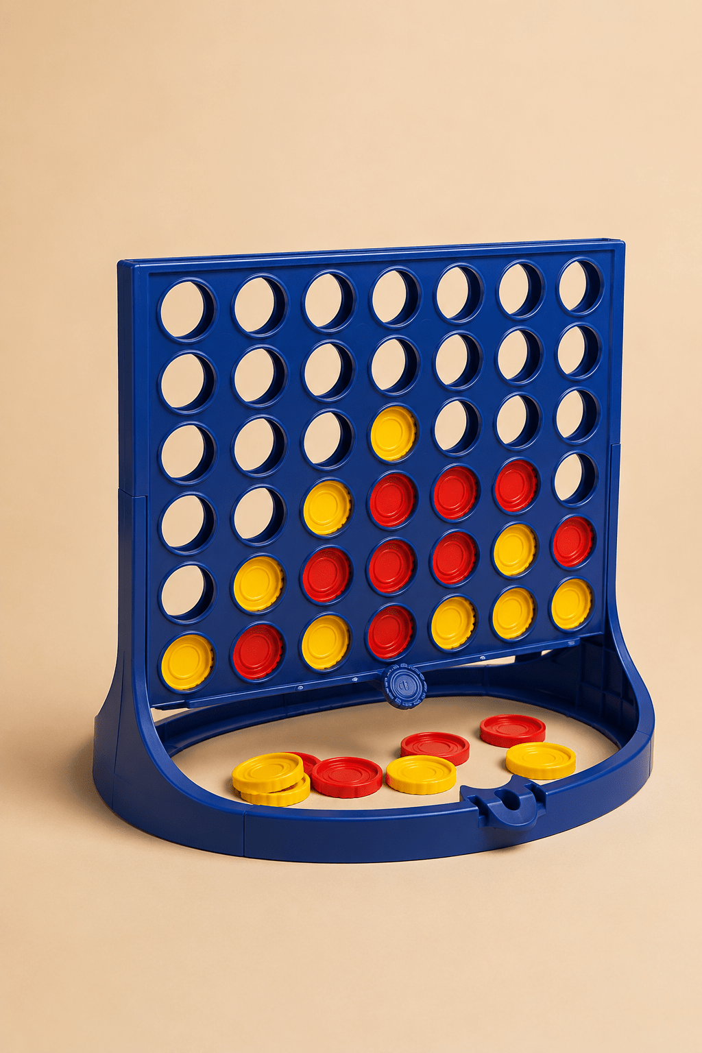 Connect4 PREMIUM – Grand Jeu 4 en Ligne Rigide pour Enfants et Famille - Batal Games