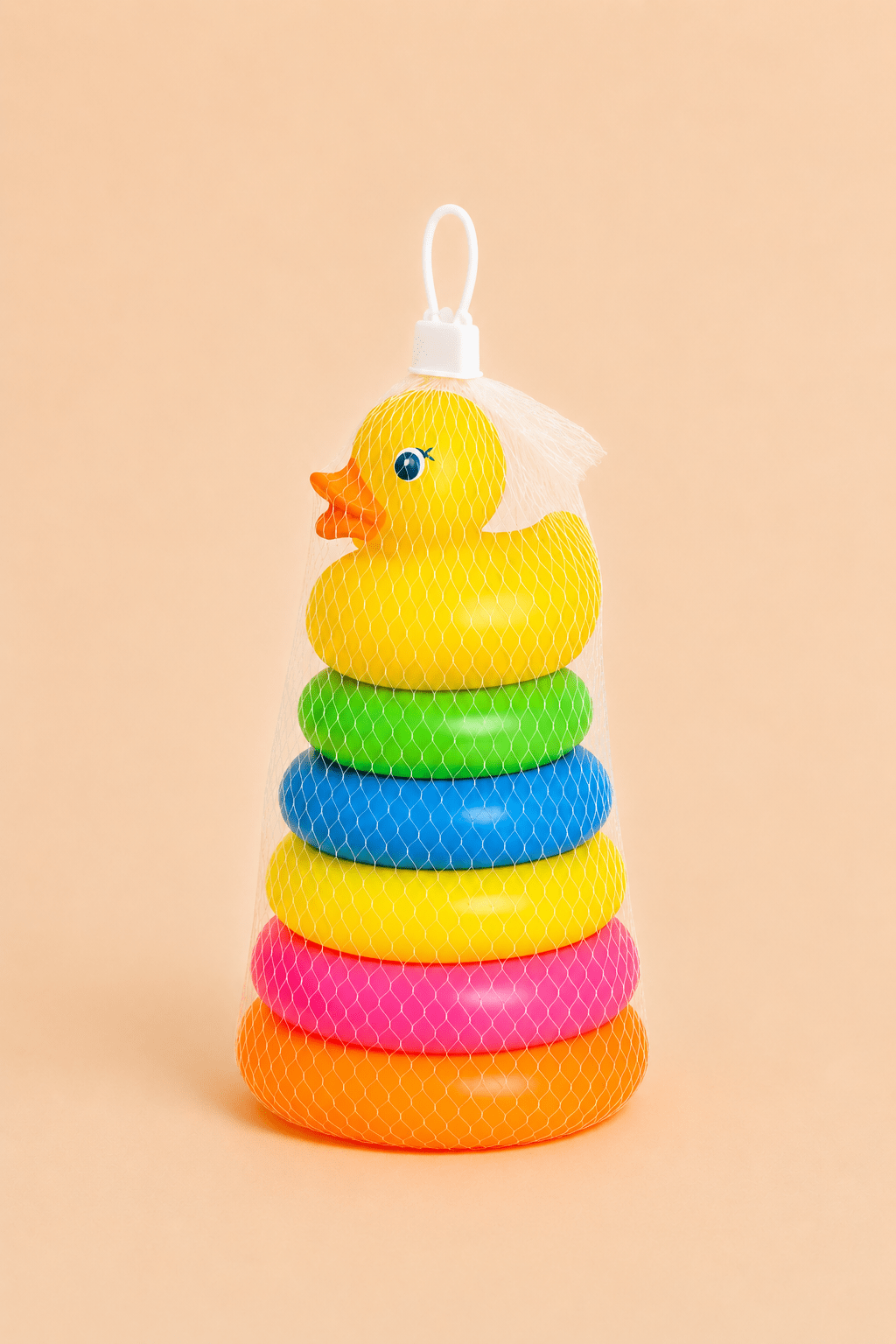 Jouet Anneaux à Empiler Canard – Jeu Éducatif Coloré pour Bébé - Batal Games