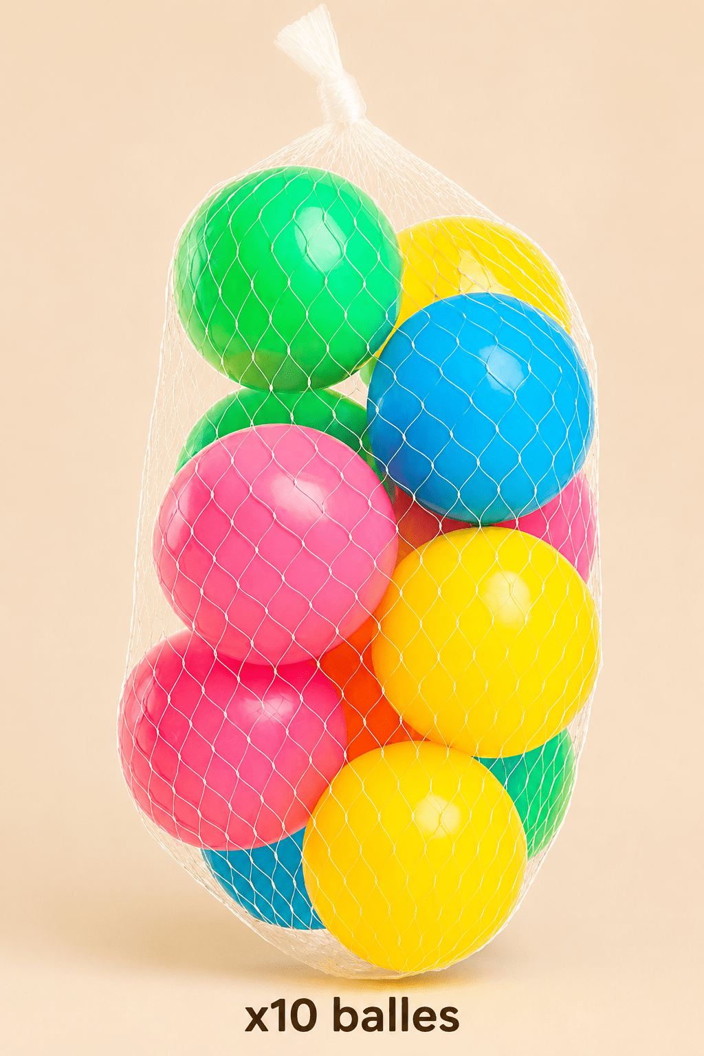 Lot de 10 Balles Colorées – Balles de Jeu pour Enfants - Batal Games