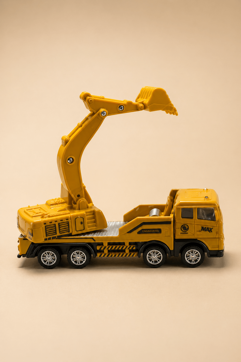 Lot de 3 Camions de Chantier Jouets – Grue, Dépanneuse et Excavatrice pour Enfants - Batal Games
