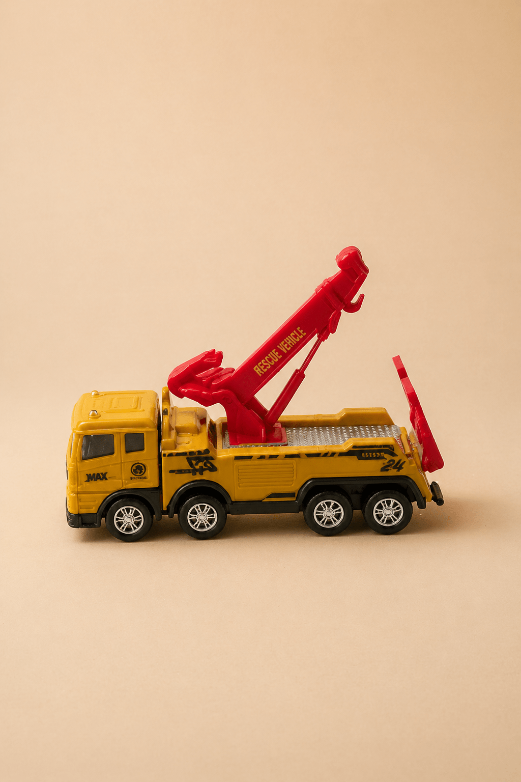 Lot de 3 Camions de Chantier Jouets – Grue, Dépanneuse et Excavatrice pour Enfants - Batal Games