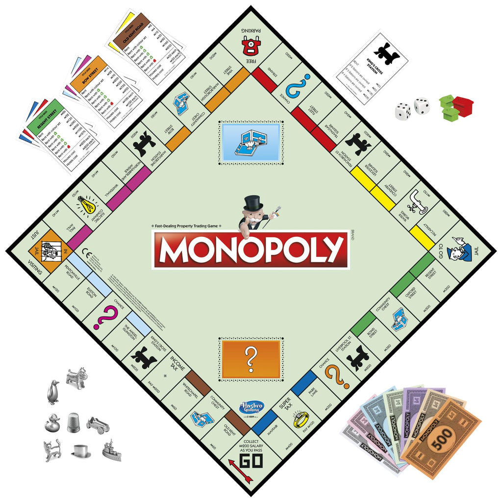 MONOPOLY SCRABBLE 2en1 Combo Pack - Batal Games
