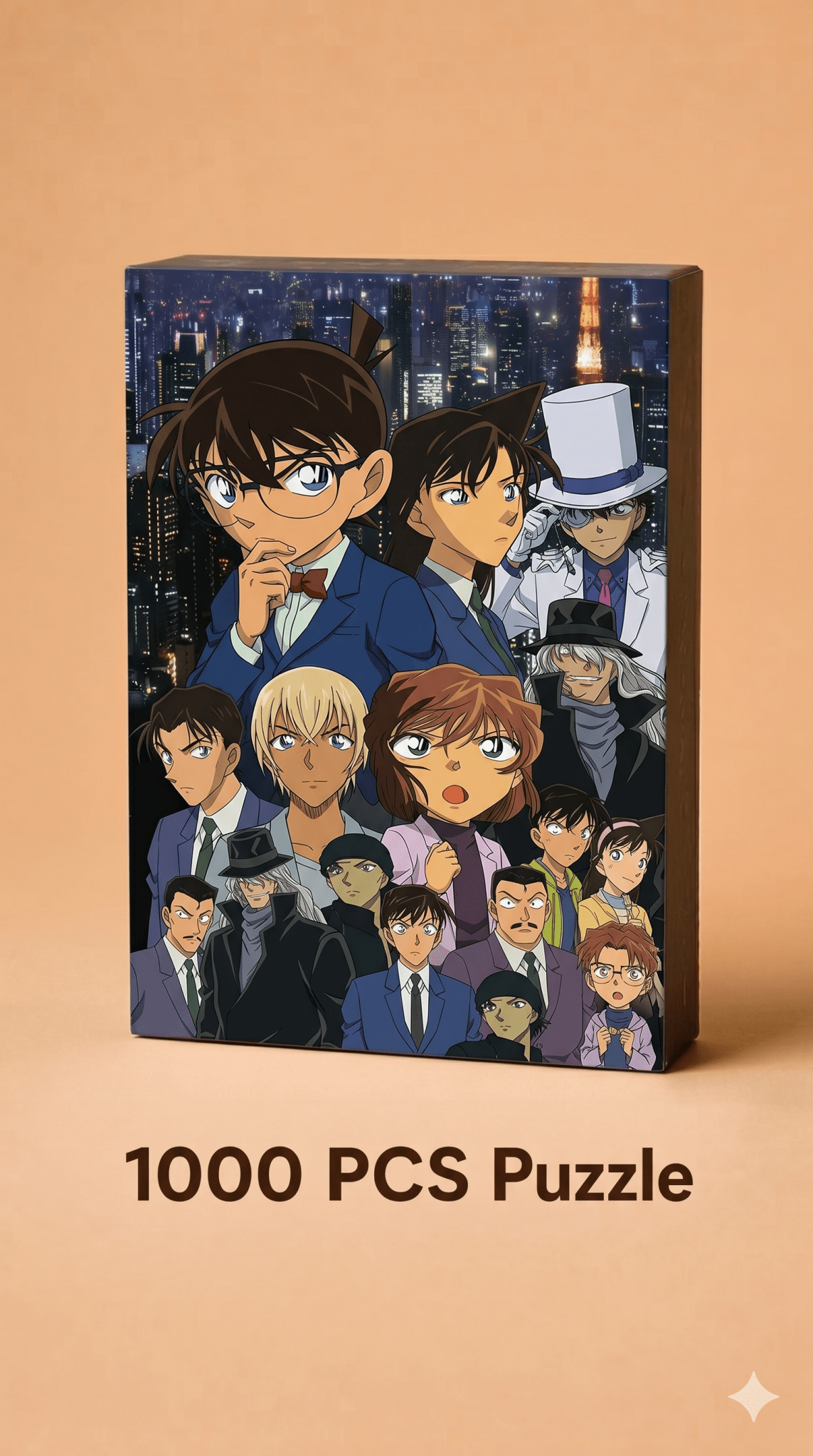 Puzzle Anime Détective Conan 1000 Pièces – Puzzle Manga Enquête et Aventure - Batal Games