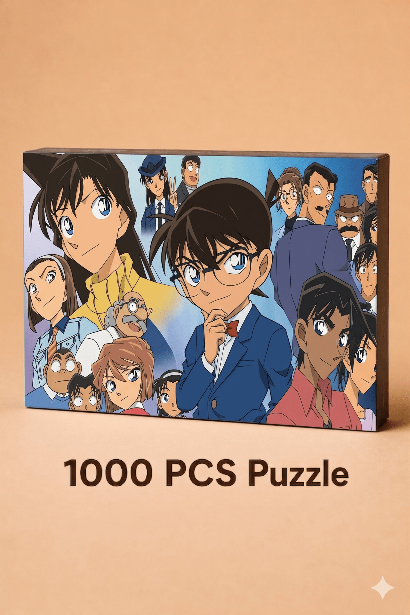 Puzzle Anime Détective Conan 1000 Pièces – Puzzle Manga Enquête pour Ados et Adultes - Batal Games