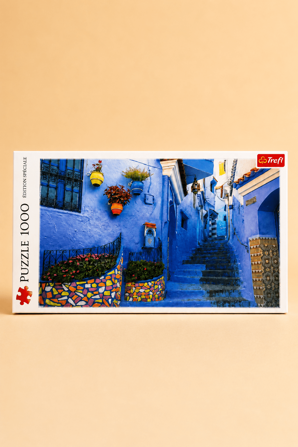 Puzzle Trefl 1000 Pièces Chefchaouen Maroc – Édition Spéciale Ville Bleue - Batal Games