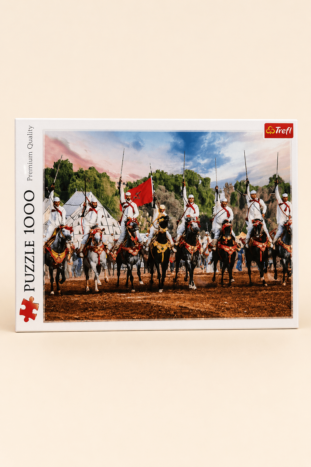 Puzzle Trefl 1000 Pièces Fantasia Marocaine – Puzzle Premium Culture et Chevaux - Batal Games