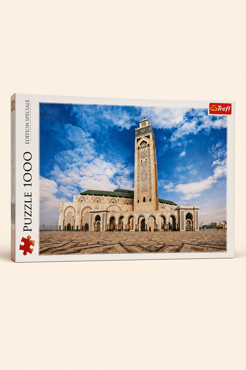 Puzzle Trefl 1000 Pièces Mosquée Hassan II Casablanca – Édition Spéciale - Batal Games