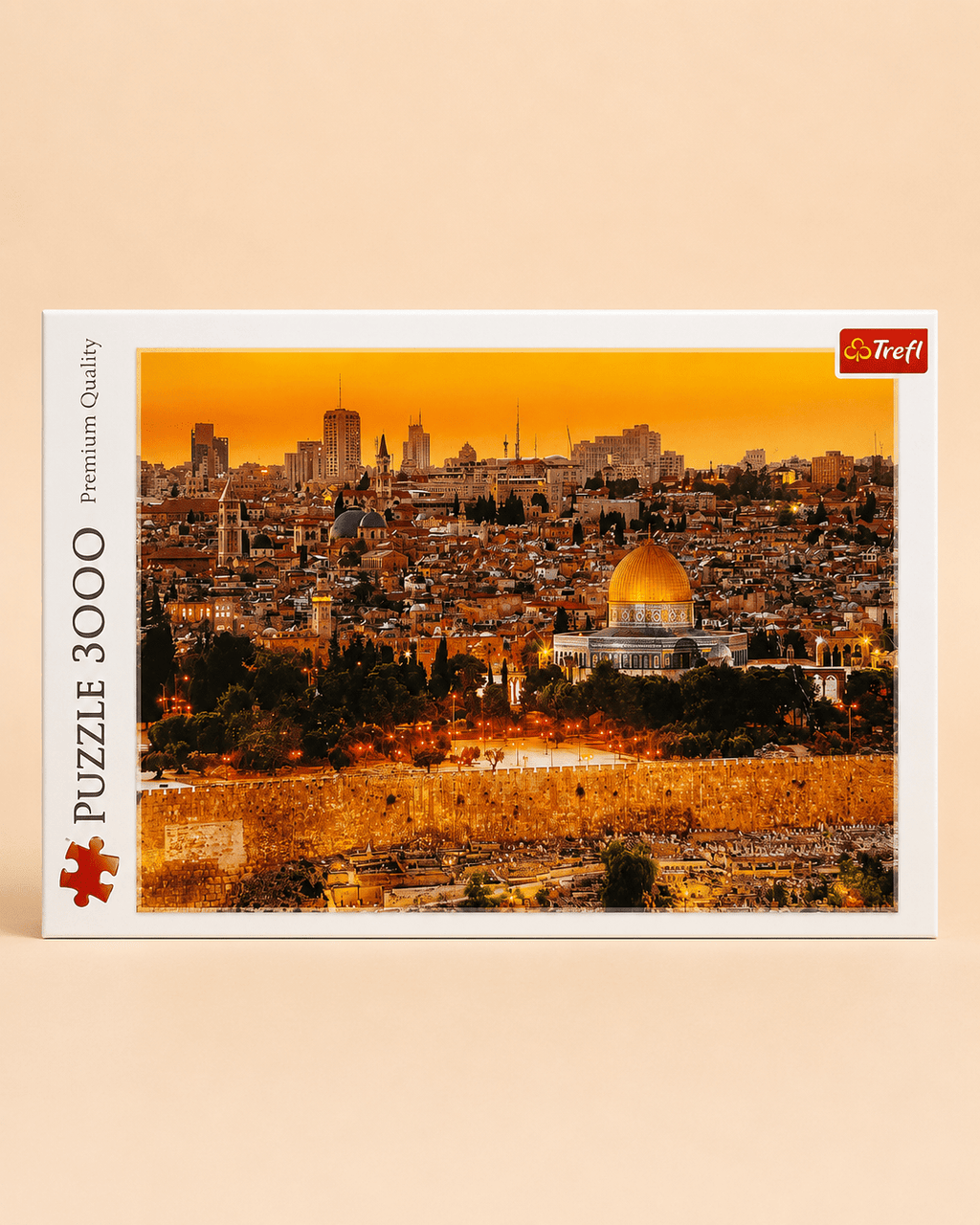 Puzzle Trefl Original 3000 Pièces – Paysage Jérusalem au Coucher du Soleil - Batal Games