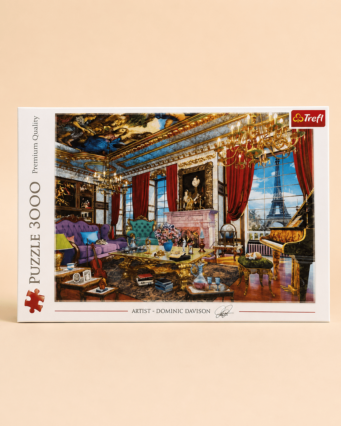 Puzzle Trefl Original 3000 Pièces – Salon Parisien de Luxe par Dominic Davison - Batal Games