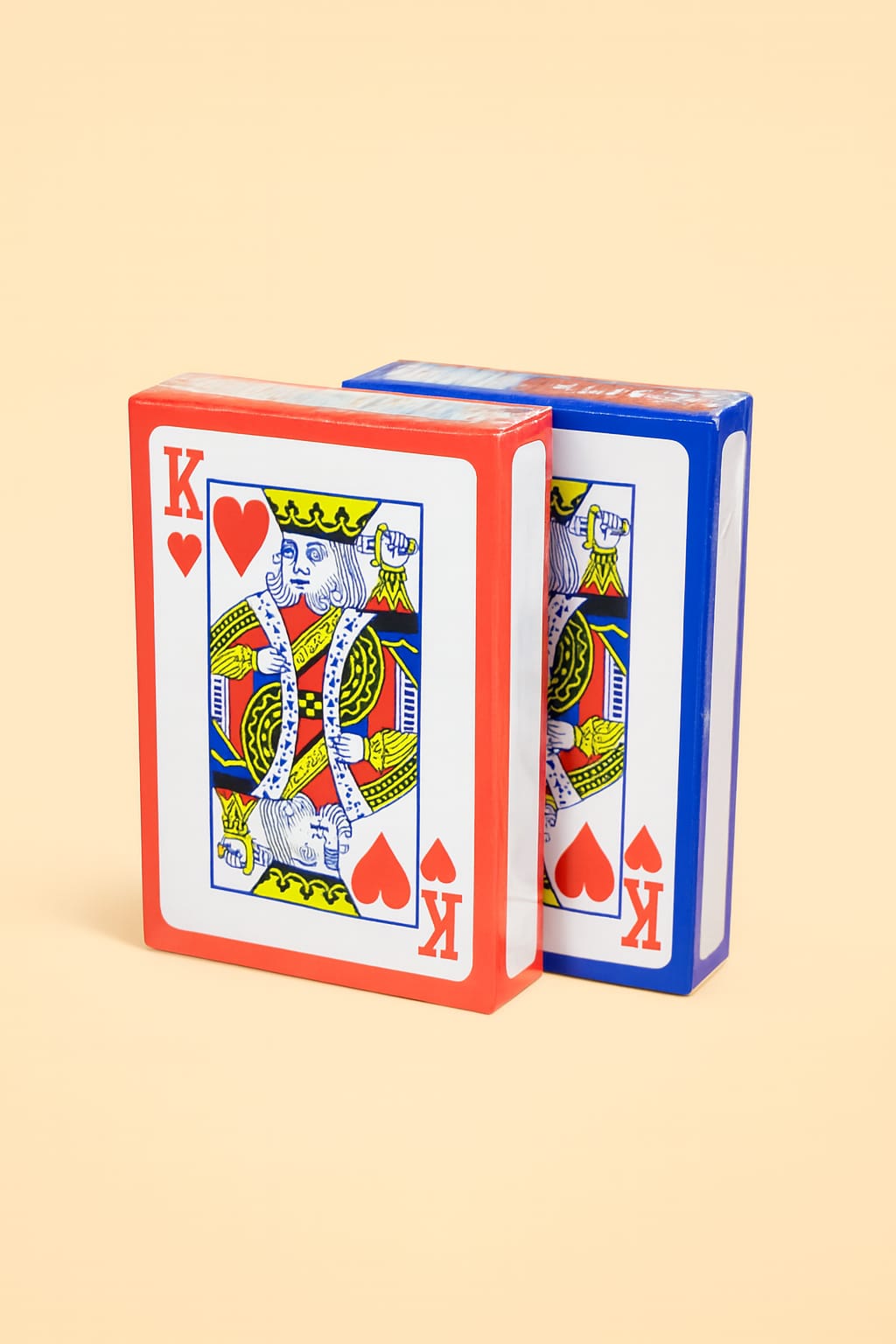 Lot de 2 Jeux de Cartes Classiques – Format Standard 54 Cartes