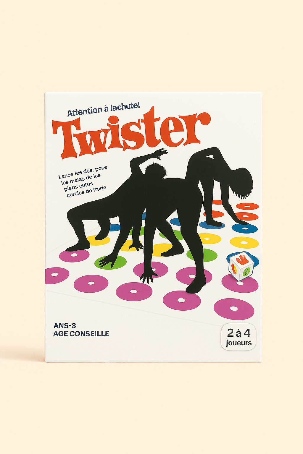 Twister – Jeu Amusant de Précision et d’Équilibre - Batal Games