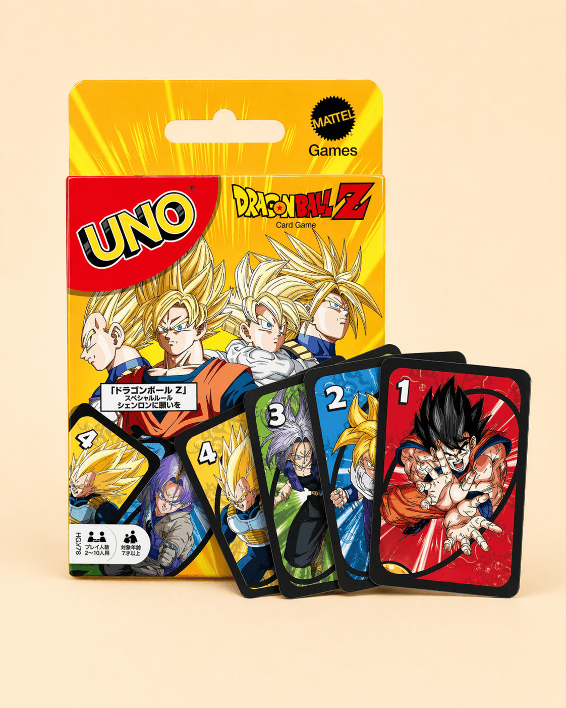 UNO Dragon Ball Z – Version Spéciale • Carte et Règle de Jeu Spéciale Inclue - Batal Games