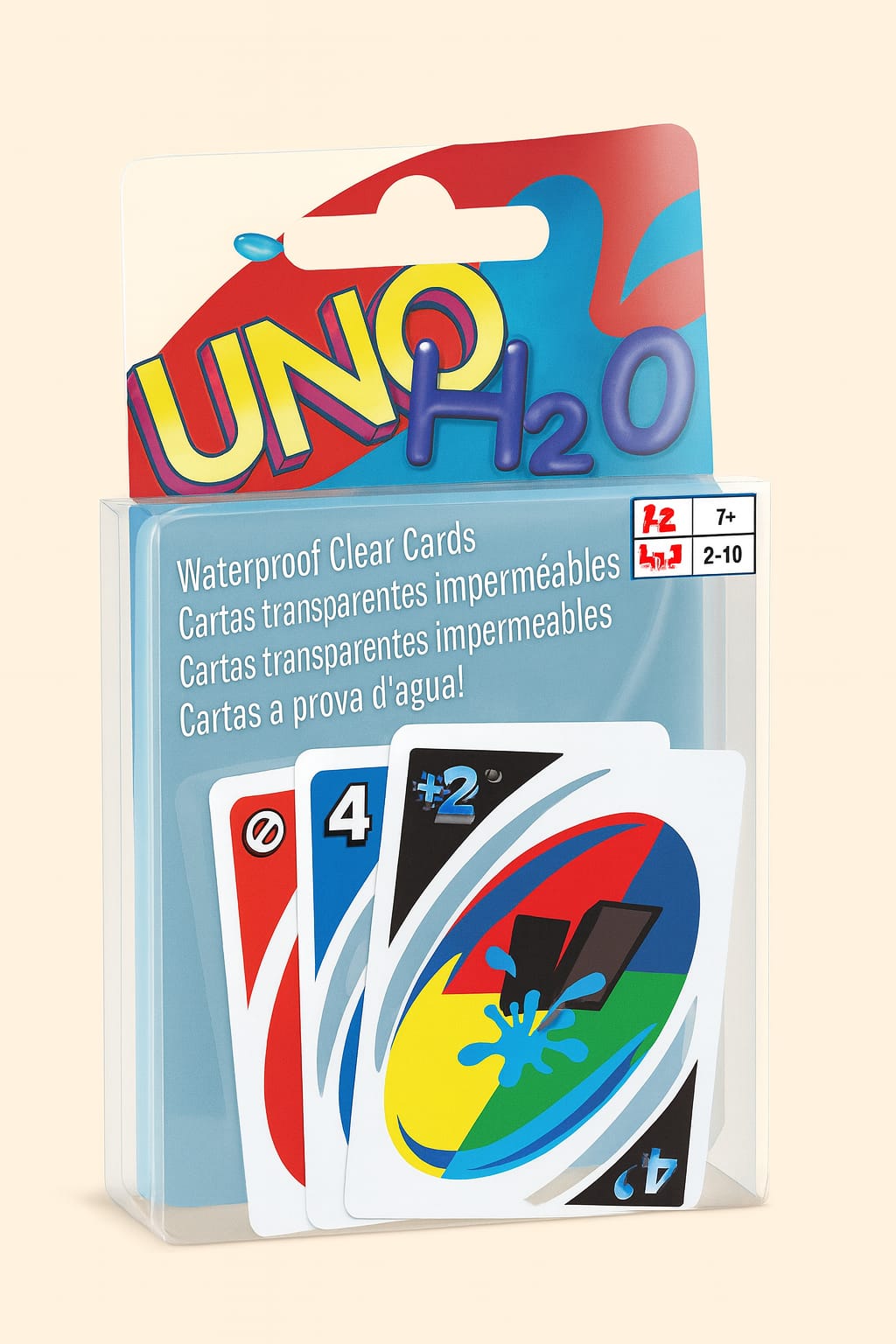 UNO H2O – Édition Imperméable pour Jouer Partout - Batal Games